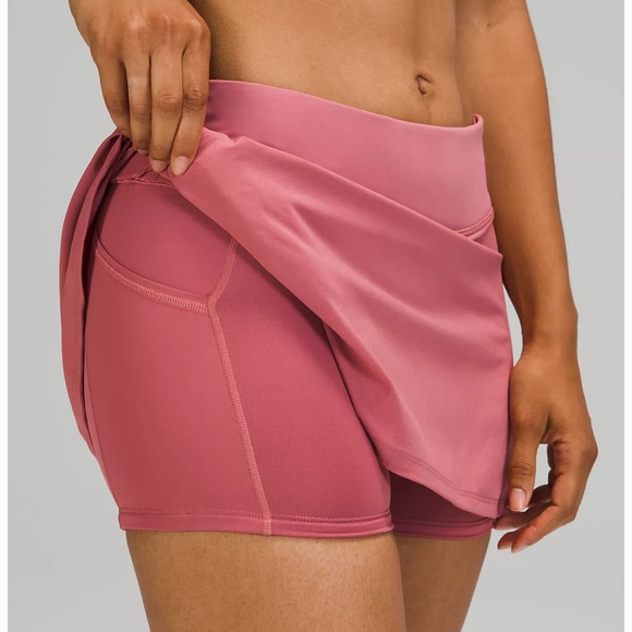Lululemon Play Off The Pleats Skirt * Brier Rose - Picture 5 of 6